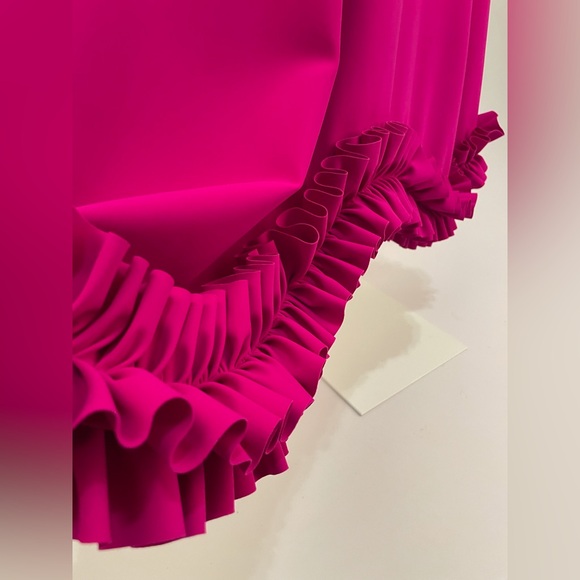 Greta Constantine Sevin Midi Dress in Fuschia - Picture 4 of 17